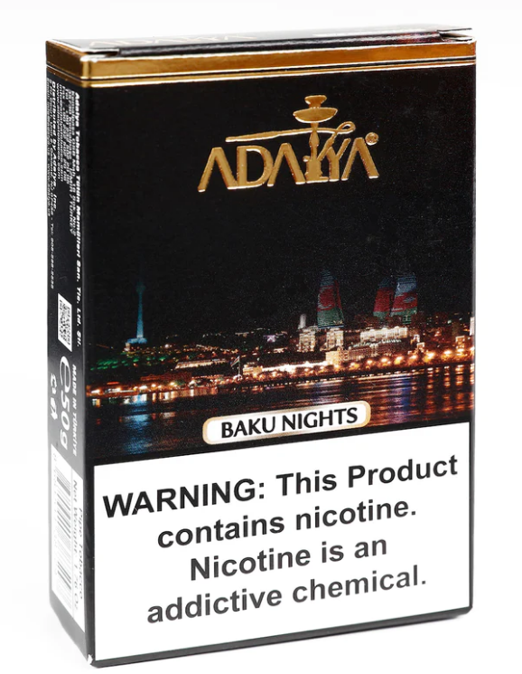 TABACO PARA HOOKAH SHISHA ADALYA 50 g, 250 g y 1000 g