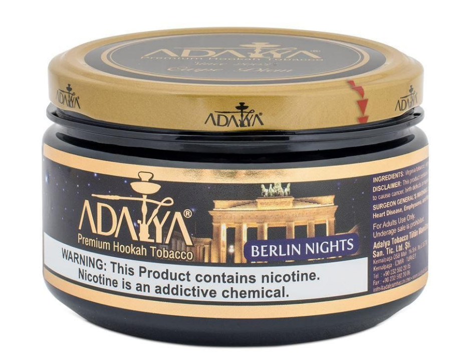 TABACO PARA HOOKAH SHISHA ADALYA 50 g, 250 g y 1000 g