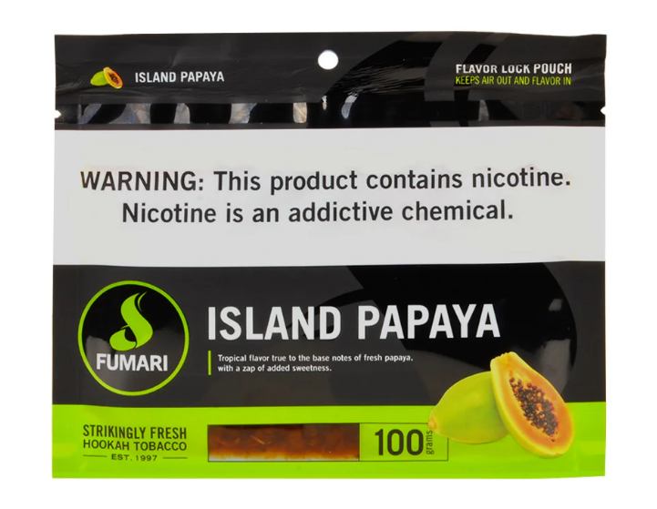 TABACO PARA SHISHA DE HOOKAH FUMARI