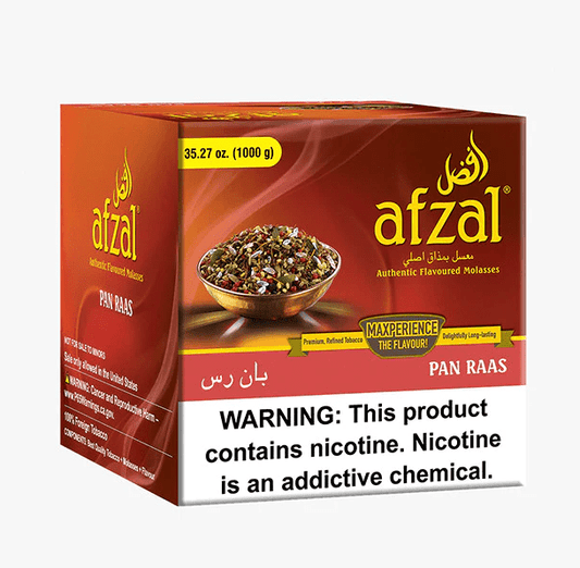 AFZAL PAN RAAS HOOKAH SHISHA TOBACCO - Premium  from ETERNAL HOOKAH - Just $2.49! Shop now at ETERNAL HOOKAH
