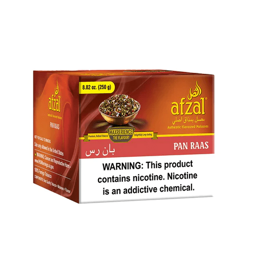 AFZAL PAN RAAS HOOKAH SHISHA TOBACCO - Premium  from ETERNAL HOOKAH - Just $2.49! Shop now at ETERNAL HOOKAH
