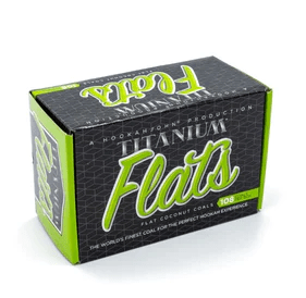 Titanium Natural Hookah Charcoal - Premium  from ETERNAL HOOKAH - Just $10.99! Shop now at ETERNAL HOOKAH