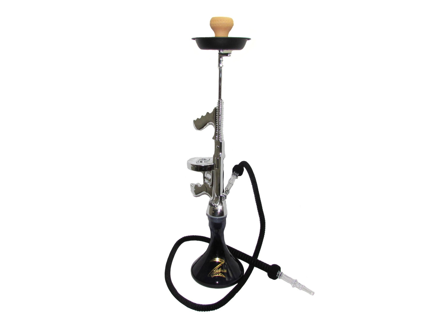 Tommy Gun Hookah Zebra Smoke - Premium  from ETERNAL HOOKAH  - Just $89.99! Shop now at ETERNAL HOOKAH