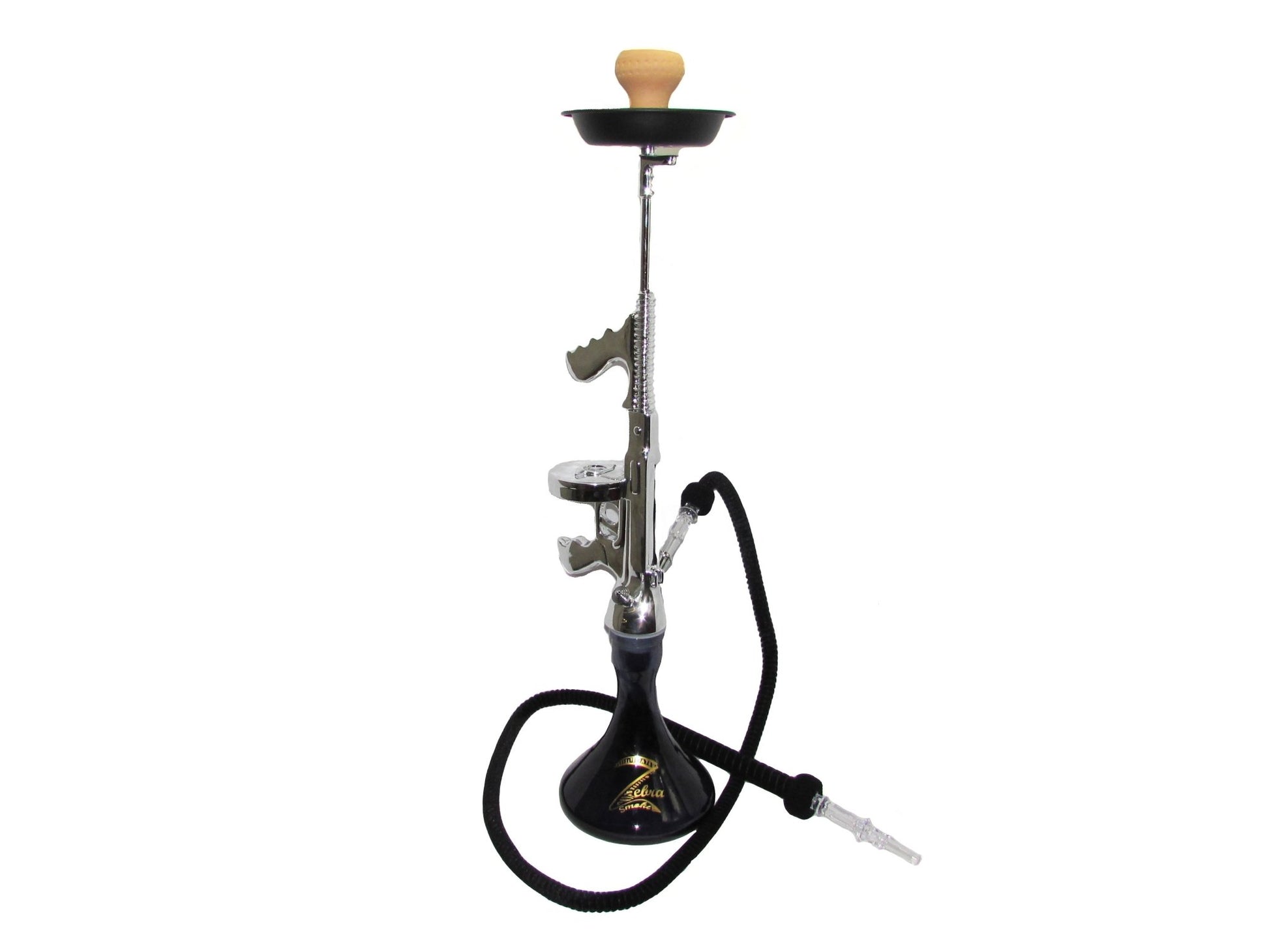 Tommy Gun Hookah Zebra Smoke - Premium  from ETERNAL HOOKAH  - Just $89.99! Shop now at ETERNAL HOOKAH