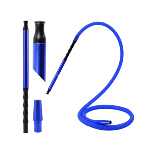 Zebra Smoke Washable Aluminum Mesh Soft Silicon Hose - Premium  from ETERNAL HOOKAH - Just $10.99! Shop now at ETERNAL HOOKAH