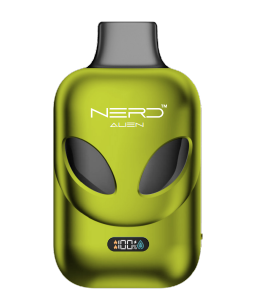 جهاز ALIEN VAPE NERD 12000 نفخة
