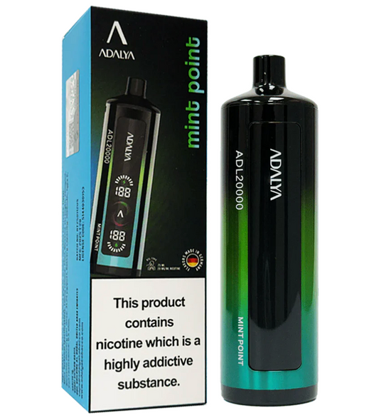 ADALYA DISPOSABLE VAPE 20,000 PUFFS 20MG NIC.