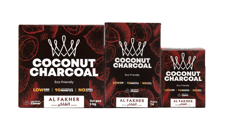 AL Fakher Cube Coconut Hookah Charcoal - Premium  from ETERNAL HOOKAH - Just $7.99! Shop now at ETERNAL HOOKAH 