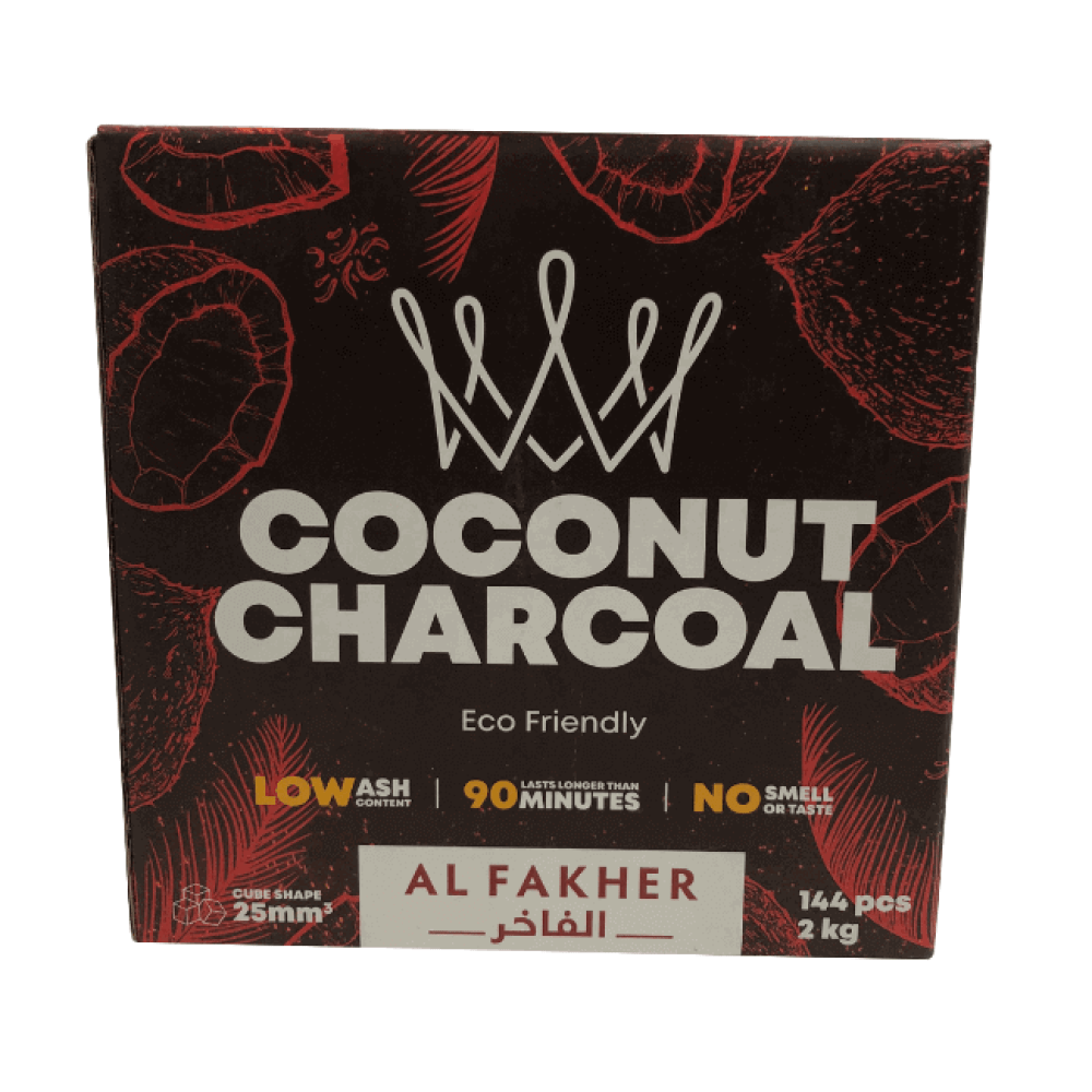 AL Fakher Cube Coconut Hookah Charcoal - Premium  from ETERNAL HOOKAH - Just $7.99! Shop now at ETERNAL HOOKAH 