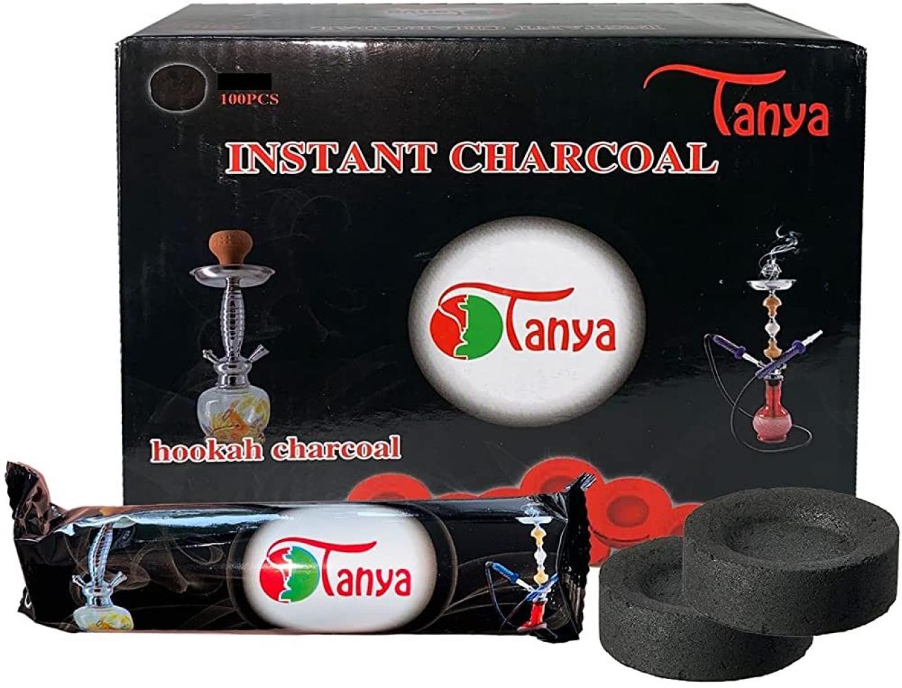 Hookah Quick light charcoals Tanya - Premium  from ETERNAL HOOKAH - Just $6.99! Shop now at ETERNAL HOOKAH 