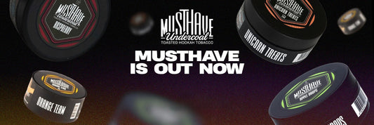 MUSTHAVE DARK LEAF 125G HOOKAH TOBACCO 2 PACK