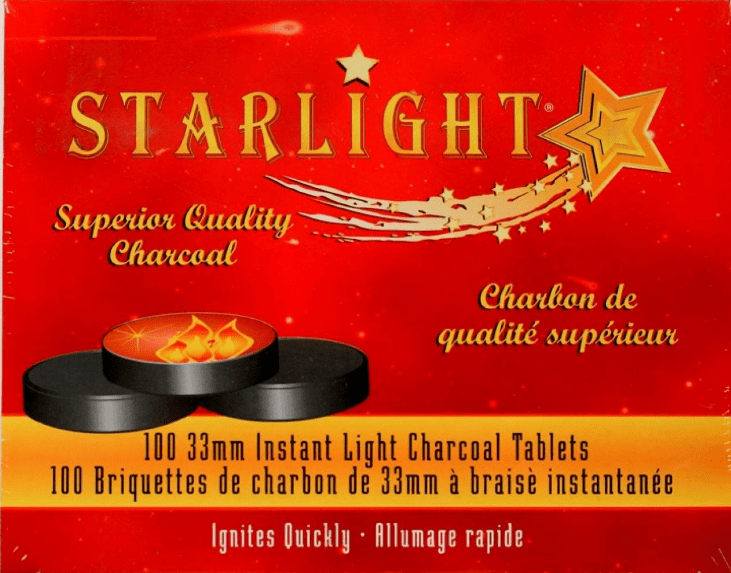 Starlight Instant Hookah Coals - Premium  from ETERNAL HOOKAH - Just $9.99! Shop now at ETERNAL HOOKAH 